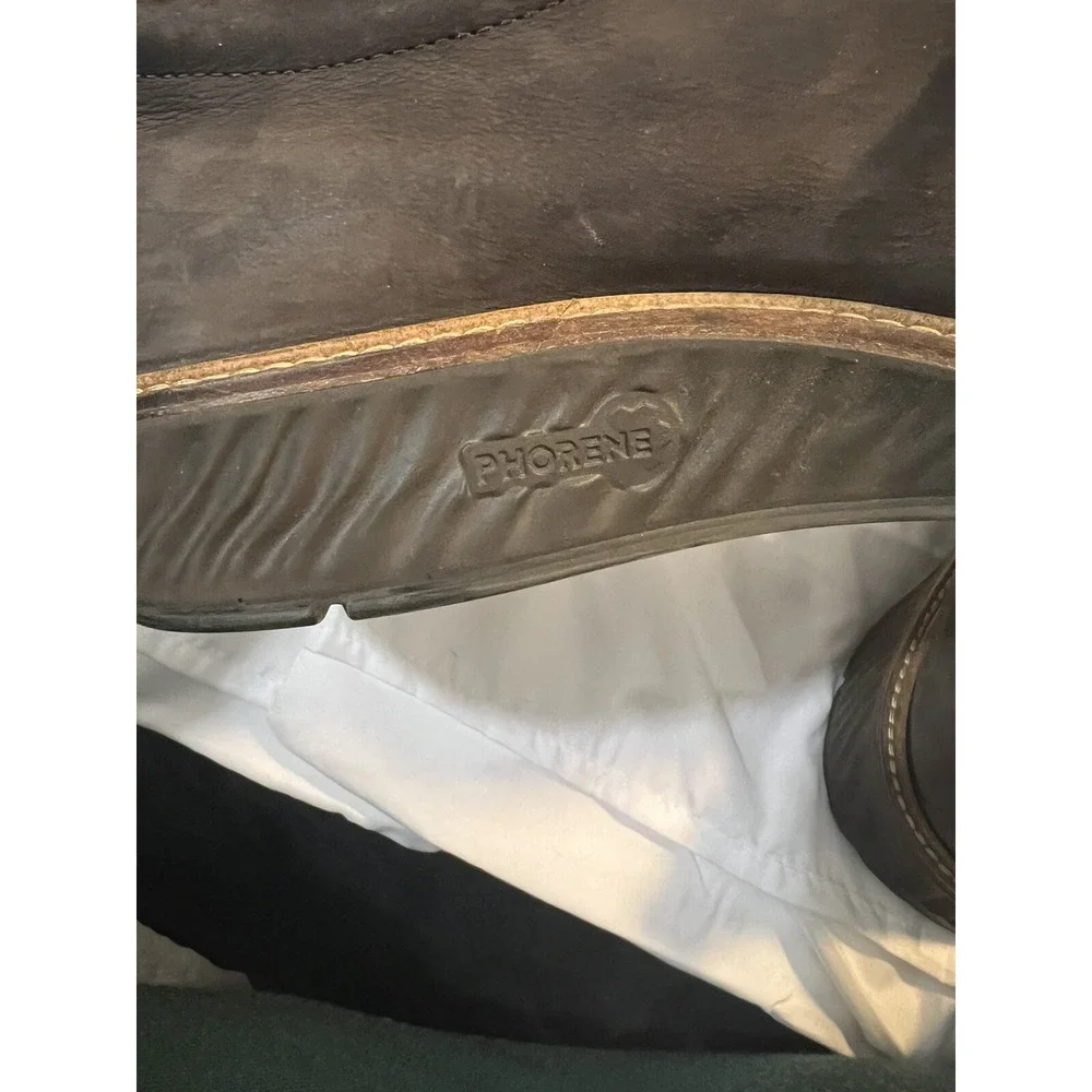 ECCO ST.1 Hybrid Lite Mens 13.5 Gray Nubuck Leather Derby Oxford Shoes EU 47